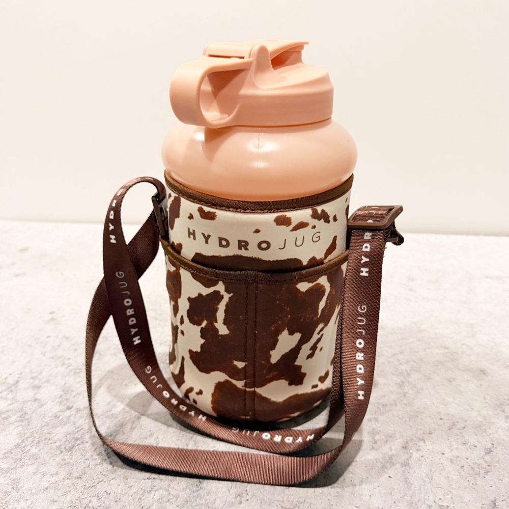 Hydrojug Brown Cow Sleeve and Jug